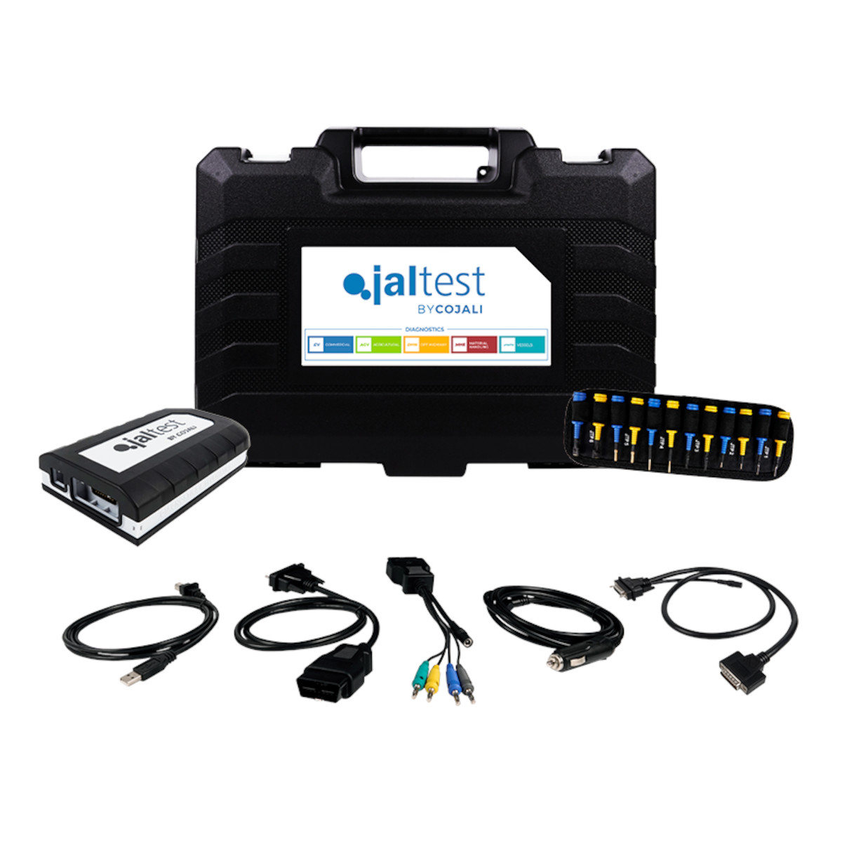 KIT SCANNER DIAGNOSTICO ELETRONICO JALTEST V9 (MALETA COMPACT