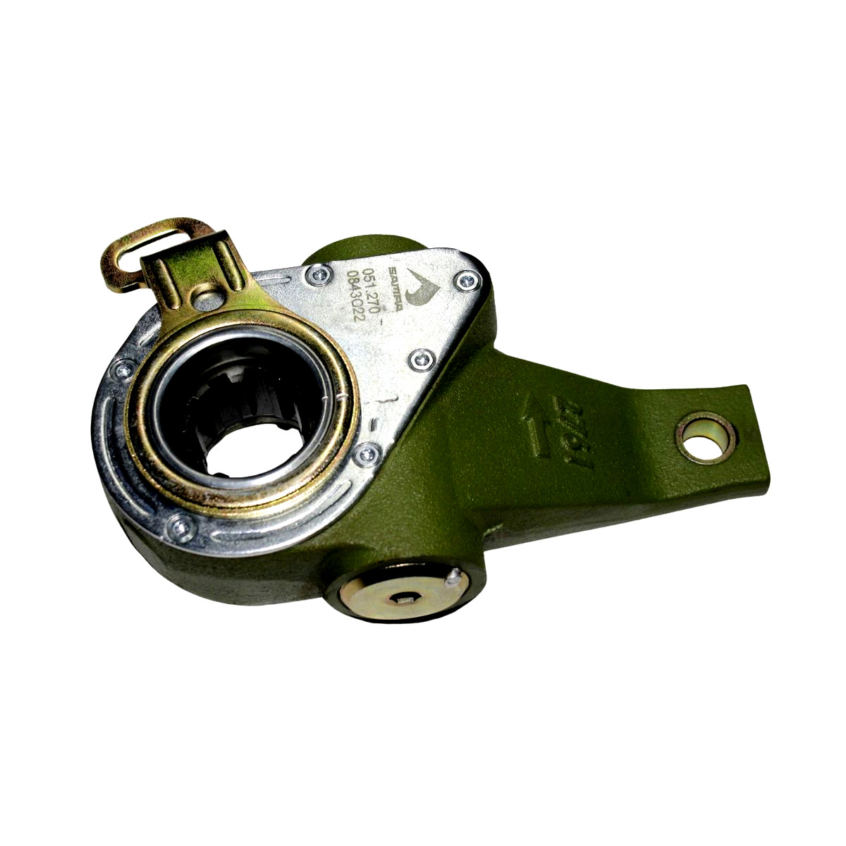 CATRACA FREIO AUTOMATICA 10 ESTRIAS DAF CF85 LADO ESQUERDO SAMPA catraca-freio-automatica-10-estrias-daf-cf85-lado-esquerdo-sampa