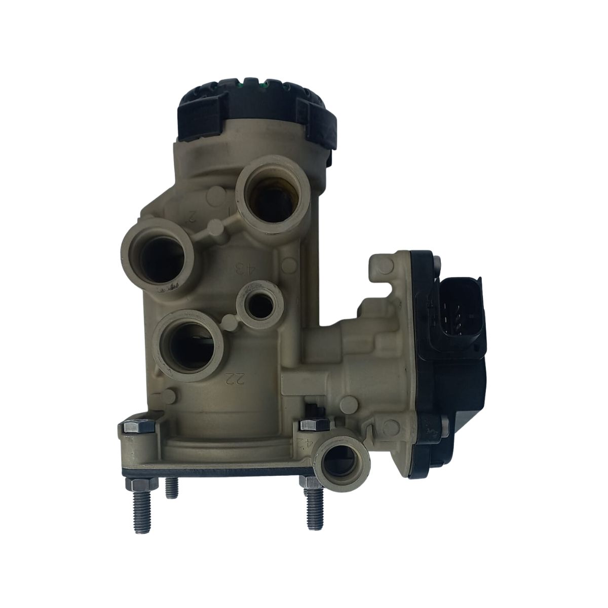 VALVULA DISTRIBUIÃ Ã O / DISTRIBUIDORA KNORR EBS SCANIA SERIE NTG P/G/R ...